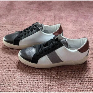 L'idea By Lori Leather Sneakers Size 38/7.5